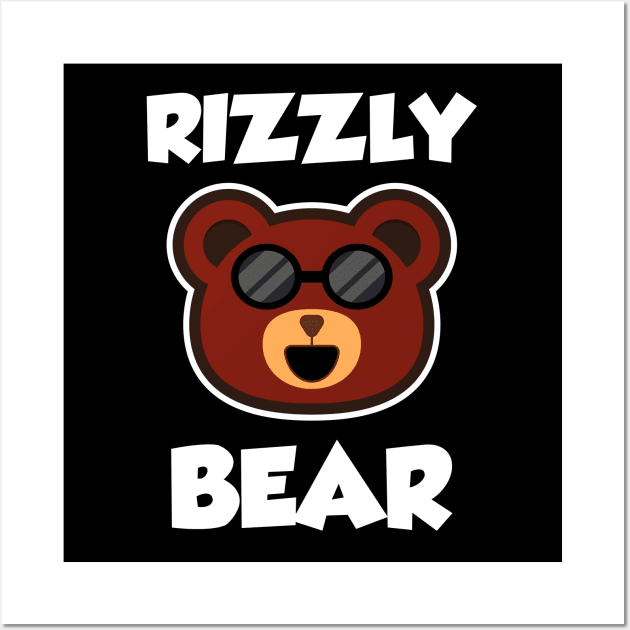 RIZZLY BEAR Wall Art by Movielovermax